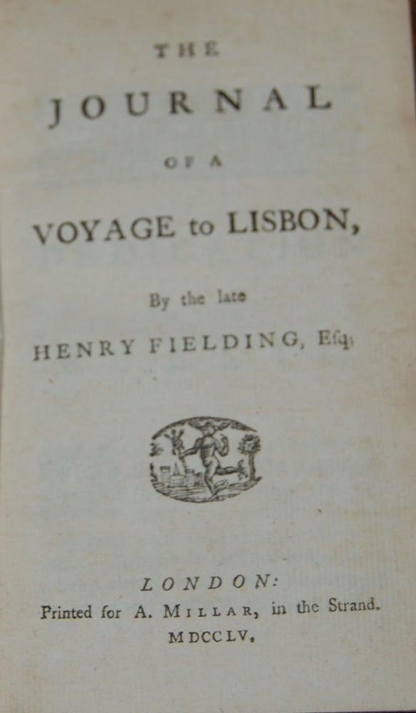 Item #32967 THE JOURNAL OF A VOYAGE TO LISBON. Henry FIELDING.