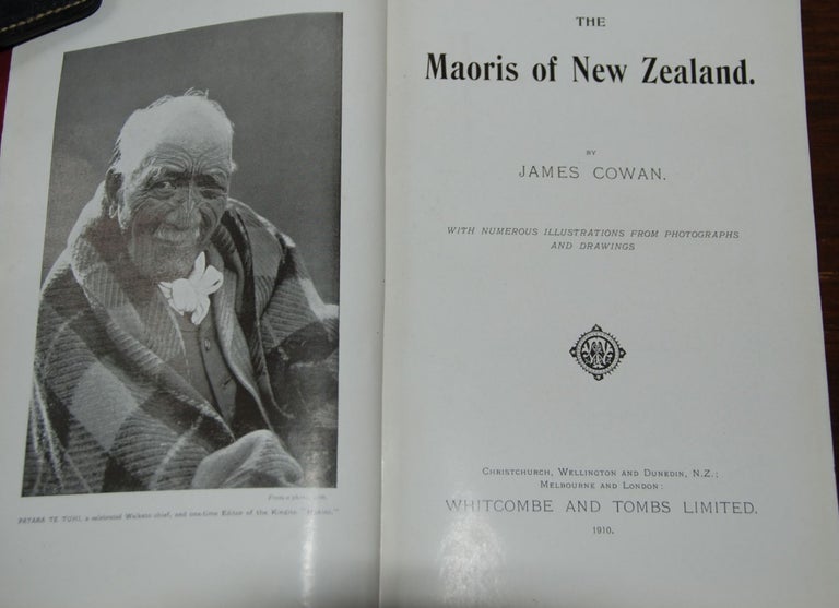 Item #38404 THE MAORIS OF NEW ZEALAND; with numerous illustrations from photographs and drawings. James COWAN.