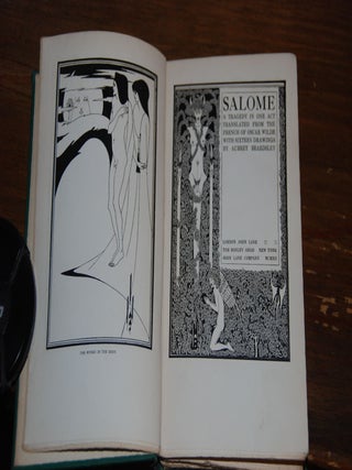 SALOME; A tragedy in one act, translated from the Frence of Oscar Wilde, with 16 drawings by AB
