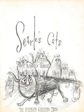 Item #53972 SEARLE'S CATS. Ronald SEARLE