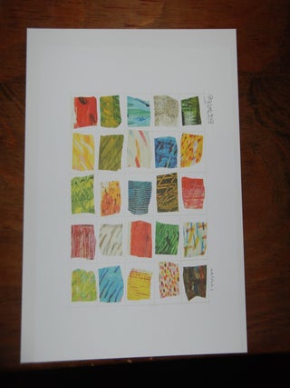 Item #60139 HOLIDAY PRINT; Limited edition holiday print, pencil numbered and handsigned by Eric...